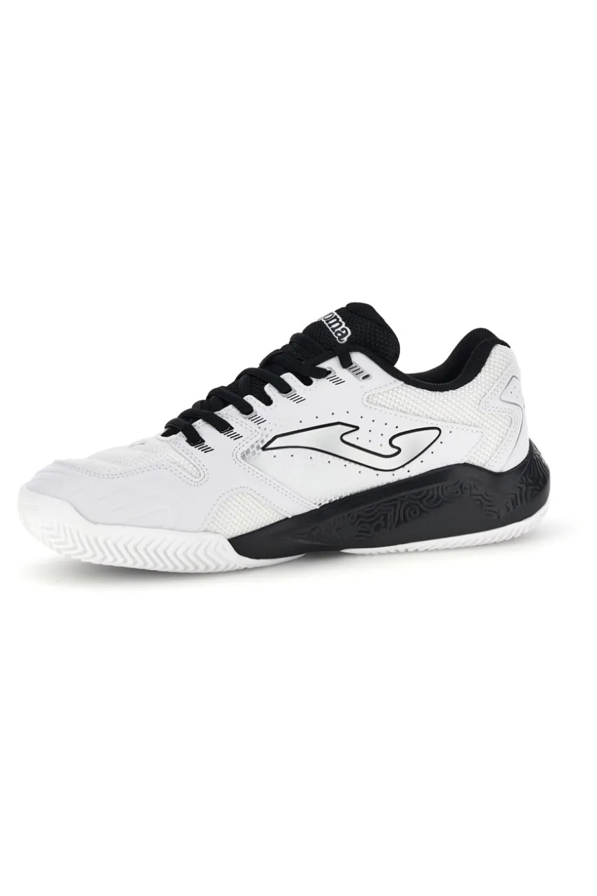 Scarpe da tennis bianco con inserti neri traspiranti Joma Master 1000 2632