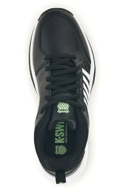 Scarpe da tennis nere in mesh traspirante K-swiss Court Express 2 Clay