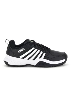 Scarpe da tennis nere in mesh traspirante K-swiss Court Express 2 Clay