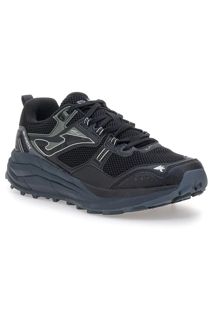 Scarpe da trail nere con suola rinforzata Joma Shock Men 2501