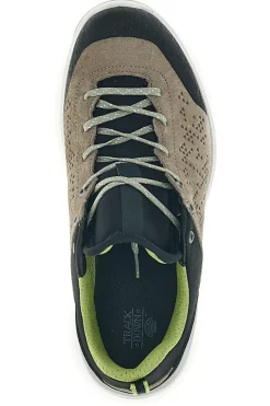 Scarpe da trekking beige e nere con suola antistatica Track down 15103V21
