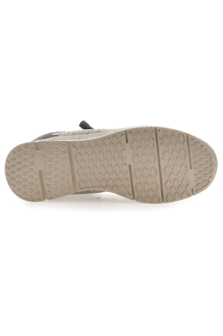 Scarpe da uomo casual grigio in tessuto Sevenoaks PK1118G