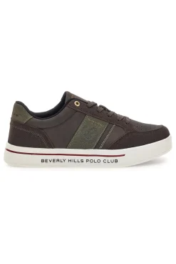Scarpe da uomo marroni con dettagli a contrasto Beverly hills polo club DANIEL ORTEGA MIX