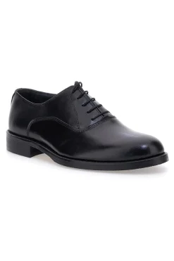 Scarpe eleganti nere con finitura lucida Made in Italy Pittarello 7700
