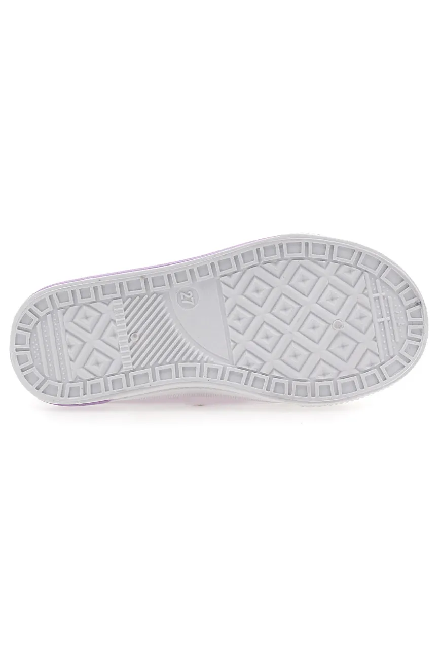 Scarpe lilla con luci e stampa Frozen 19FII5N07LA