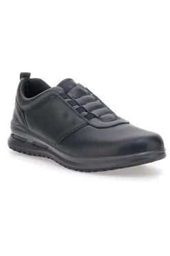 Scarpe nere con elastici frontali Made in Italy MARCO BRANDI 37