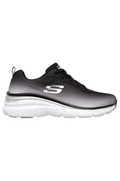 Scarpe nere con suola ammortizzata Skechers Fashion Fit Build Up