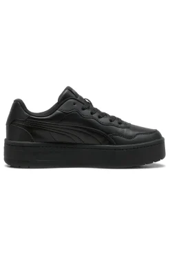 Scarpe nere con suola platform Puma Court Lally Skye