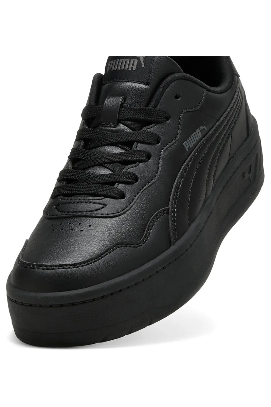 Scarpe nere con suola platform Puma Court Lally Skye