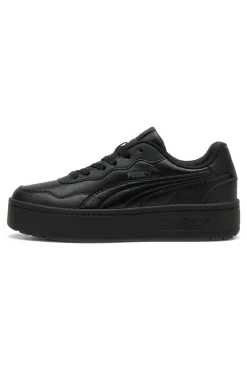 Scarpe nere con suola platform Puma Court Lally Skye