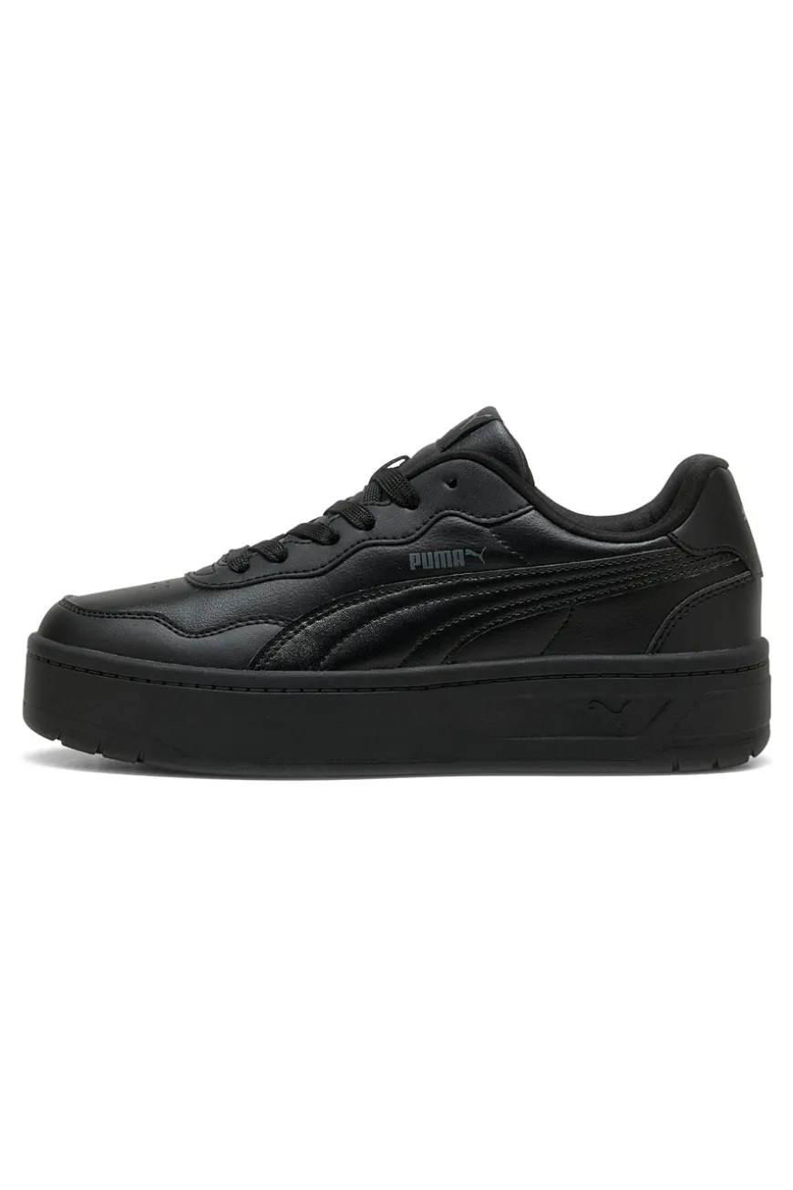 Scarpe nere con suola platform Puma Court Lally Skye