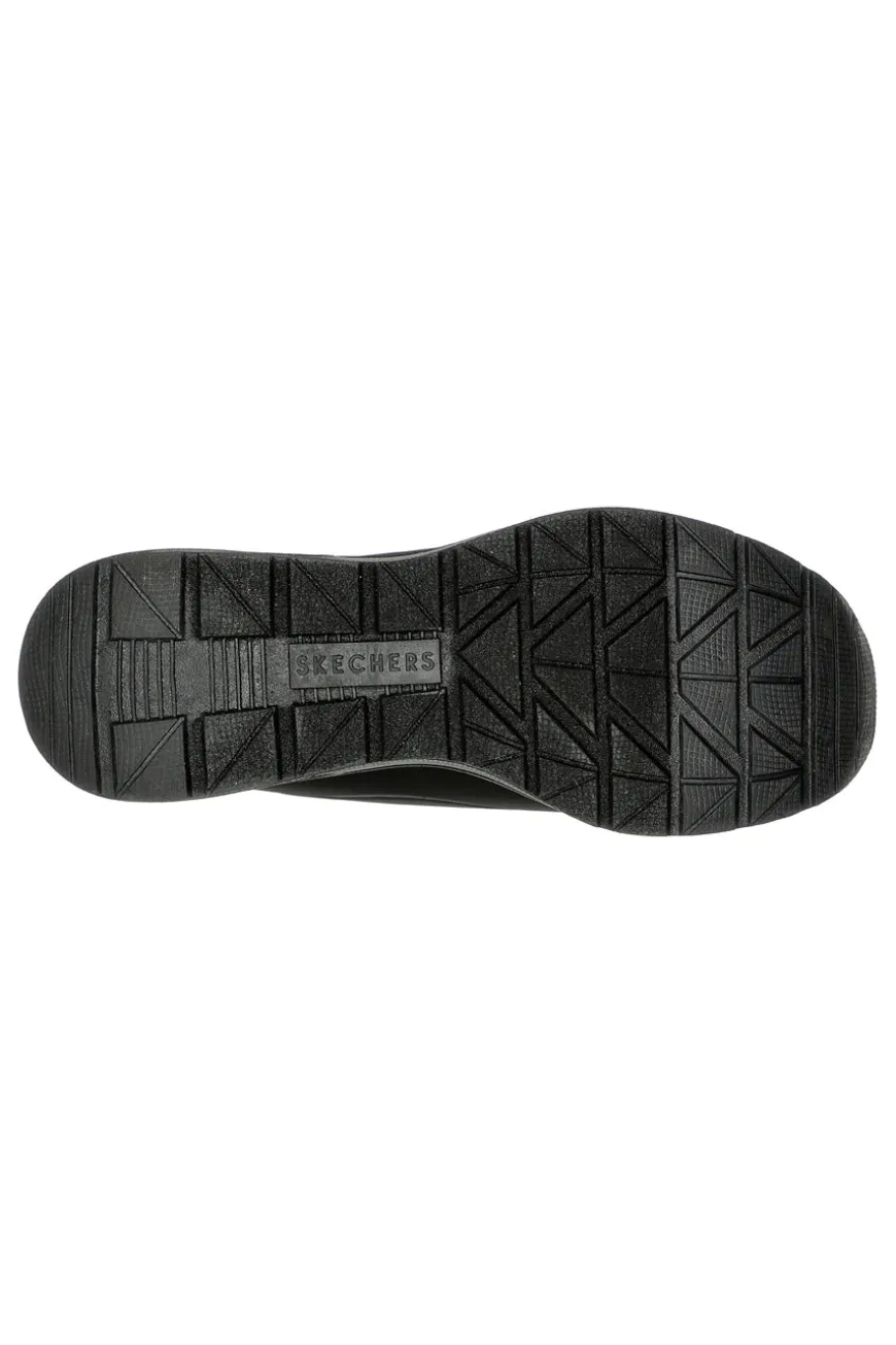 Scarpe nere con zeppa e suola Air Skechers Million Air Elevated Air