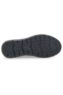 Scarpe nere in pelle con elastici verdi Pittarello Tierra 17569
