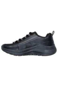 Scarpe nere in pelle con supporto plantare Skechers ARCH FIT 2.0 STAR BOUND