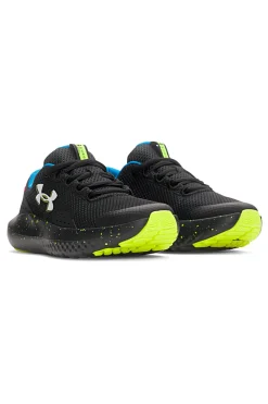 Scarpe nere leggere e traspiranti Under Armour BPS Surge 4 AC