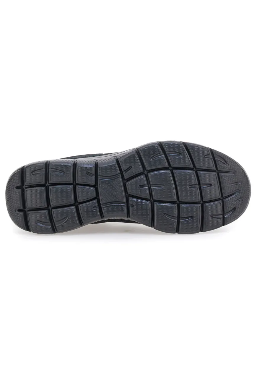 Scarpe nere slip-on in mesh con Memory Foam Skechers Summits