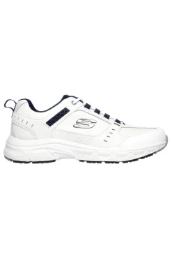 Scarpe outdoor bianco blu Memory Foam Skechers Oak Canyon Redwick