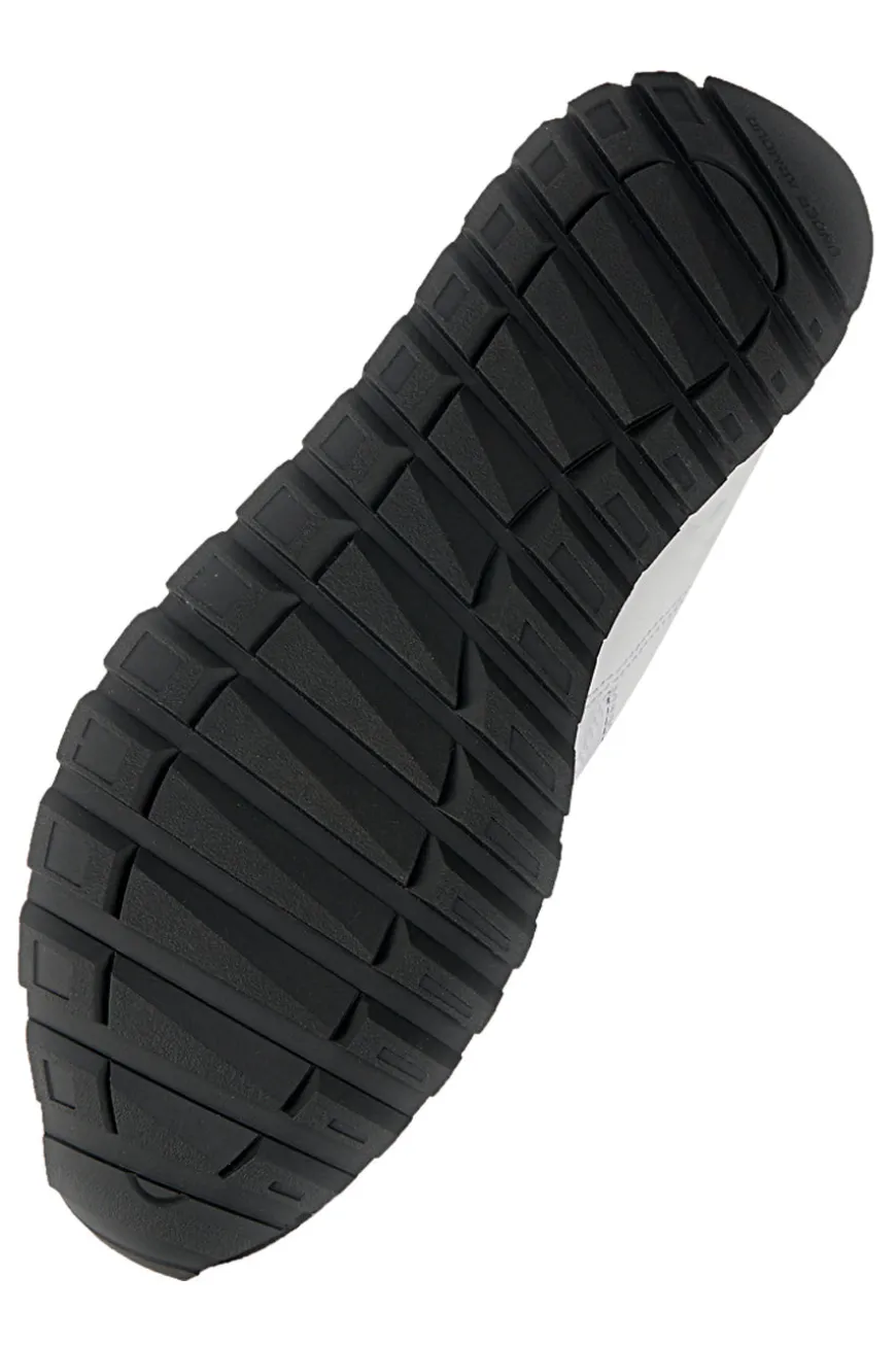 Scarpe running bianche tomaia con inserti in pelle Under Armour Essential Runner