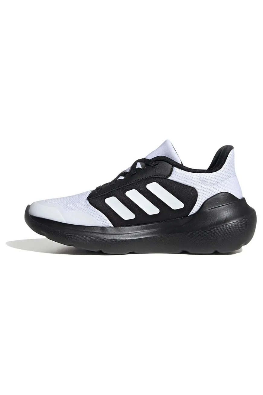 Scarpe running bianco e nero con ammortizzazione Cloudfoam Adidas Tensaur Run 3 J