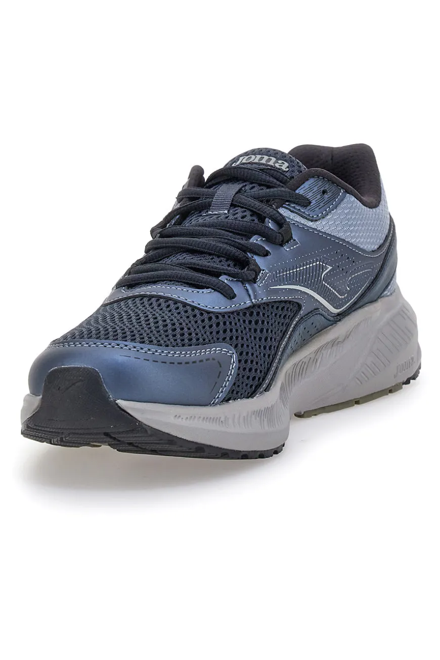 Scarpe running grigio-blu metallizzato Joma Vitaly Men 2521