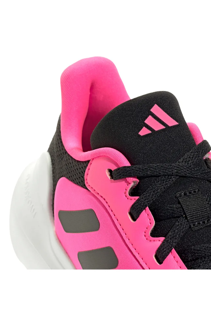Scarpe running nere con dettagli fucsia Adidas Tensaur Run 3 J