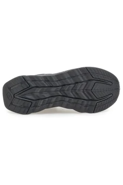 Scarpe running nere total black con suola ammortizzata Lotto Run 60 AMF