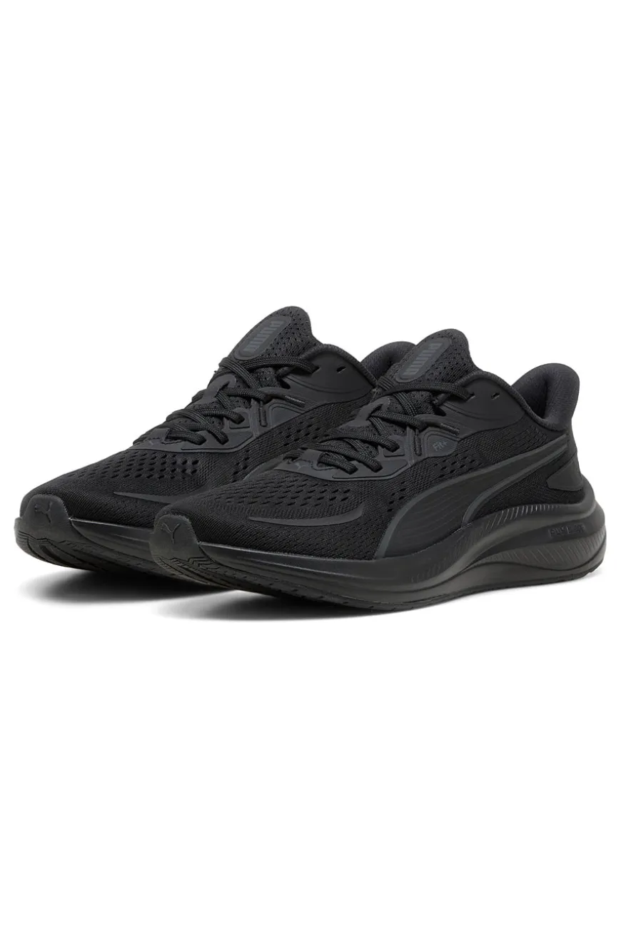 Scarpe running total black ultraleggere Puma Skyrocket Lite 2