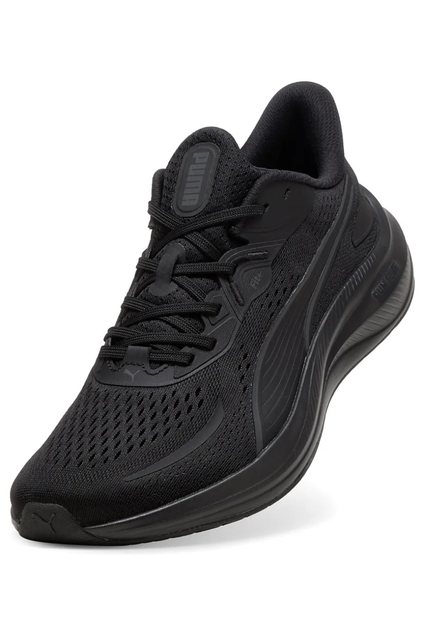 Scarpe running total black ultraleggere Puma Skyrocket Lite 2