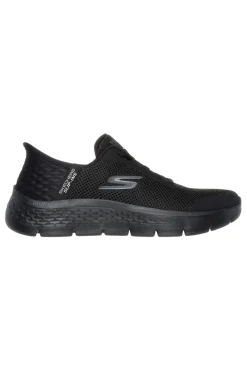 Scarpe slip ins nero in mesh Skechers Go walk flex grand entry