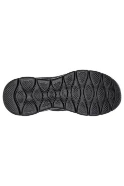 Scarpe slip ins nero in mesh Skechers Go walk flex grand entry