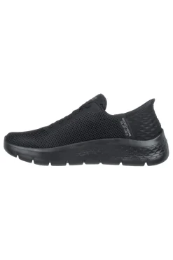 Scarpe slip ins nero in mesh Skechers Go walk flex grand entry