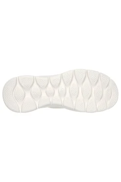 Scarpe slip ins off white in mesh Skechers Go walk flex grand entry
