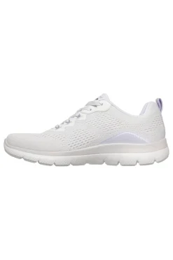 Scarpe sportive bianche in mesh Skechers Arch fit summits daily flow
