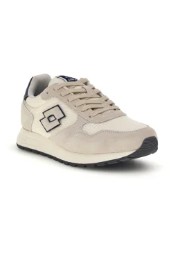 Scarpe sportive bianco memory foam traspirante Lotto Trainer 2000 AMF