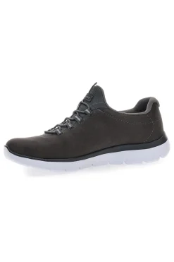 Scarpe sportive grigie slip-on leggere Skechers Summits Itz Bazik