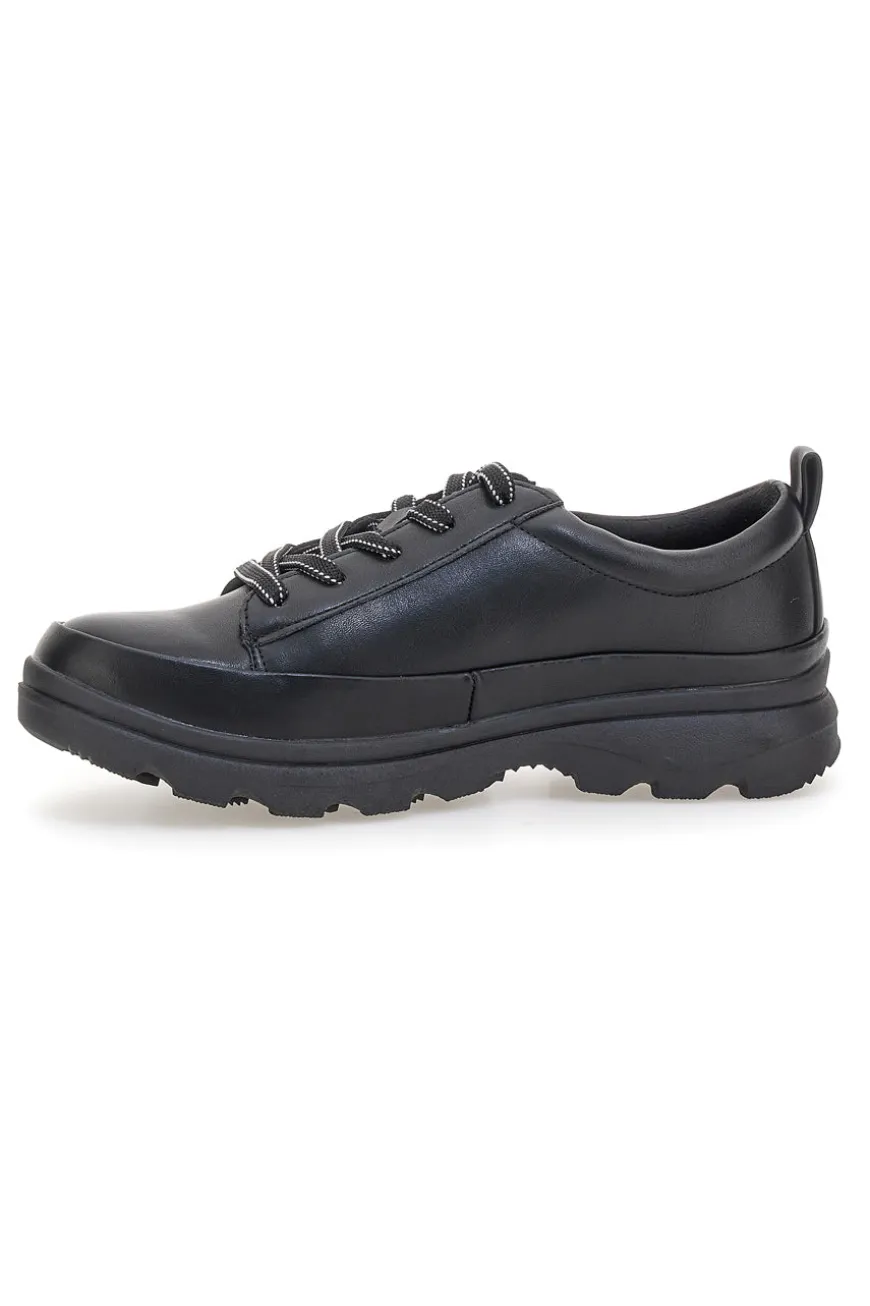 Scarpe sportive nere in materiale tecnico con zip Altemberg 9