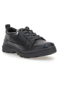 Scarpe sportive nere in materiale tecnico con zip Altemberg 9