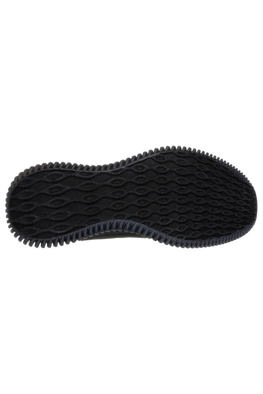 Scarpe sportive nere leggere con suola scolpita Skechers Bobs Geo How Marvelous