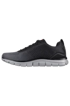 Scarpe sportive nere leggere con Memory Foam Skechers Track Ripkent