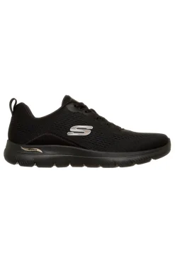 Scarpe sportive nero in mesh Skechers Arch fit summits daily flow
