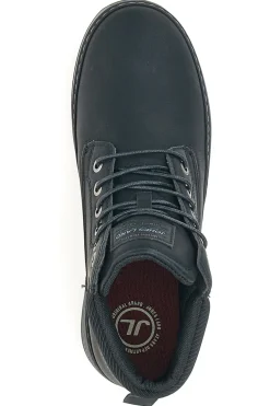 Scarpe Stringate Alte Nere Jhoes Land 324130