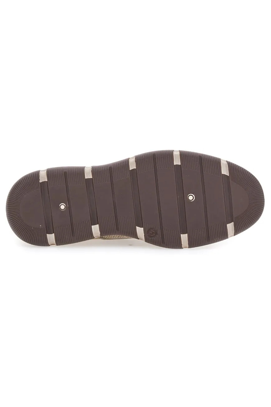 Scarpe Stringate Beige Casual Johes Land 411100