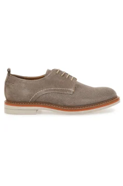 Scarpe Stringate Beige In Vera Pelle Pittarello Active 2401