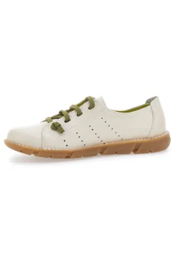 Scarpe Stringate Bianche In Vera Pelle Pittarello Tierra 30234