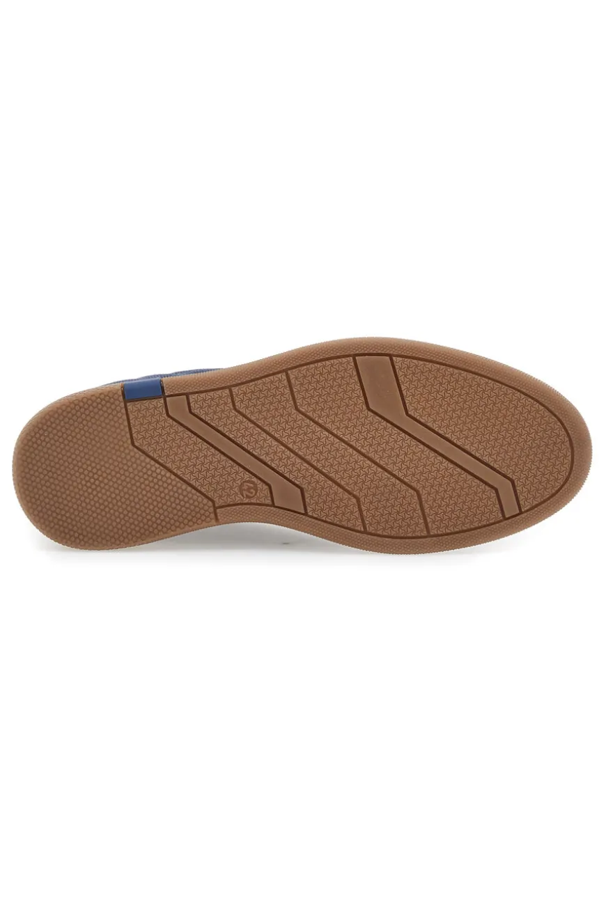 Scarpe Stringate Blu con Tomaia Traforata in Pelle PITTARELLO ECO 200012