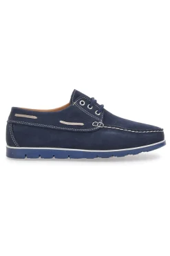 Scarpe Stringate Blu In Vera Pelle Claremorris 9