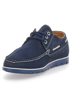 Scarpe Stringate Blu In Vera Pelle Claremorris 9
