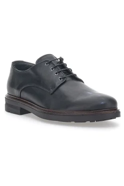 Scarpe Stringate Claremorris 220 Nero Vera Pelle