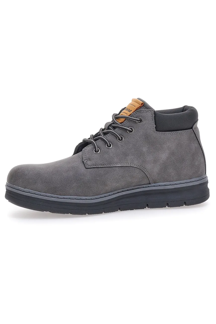 Scarpe Stringate Grigie Carrera 73503