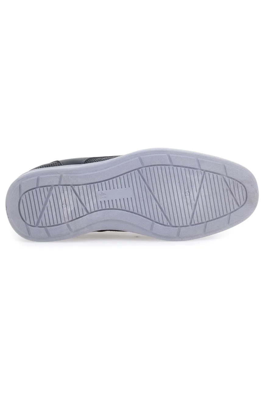 Scarpe Stringate Grigie Con Tomaia Mesh Johes Land 411215